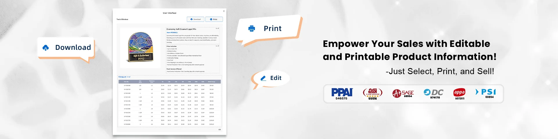 Distributor Sales sheet