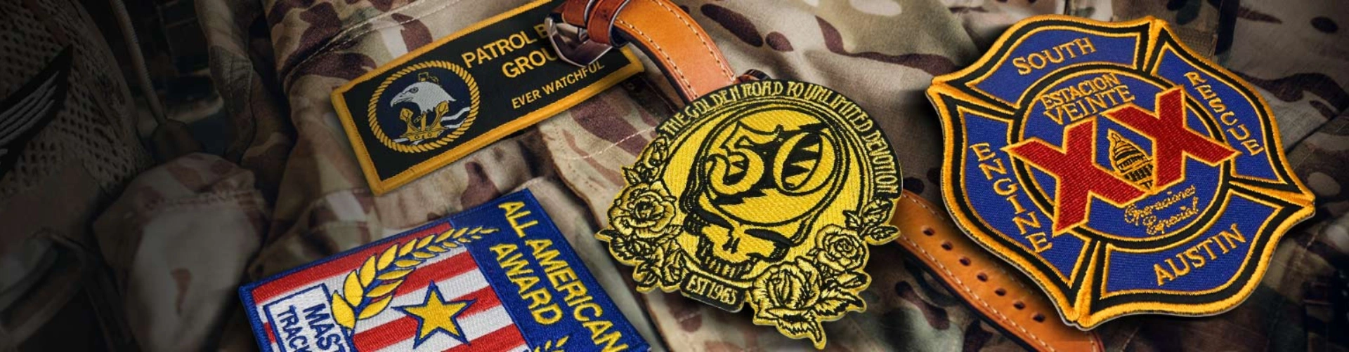 Aangepaste tactische patches