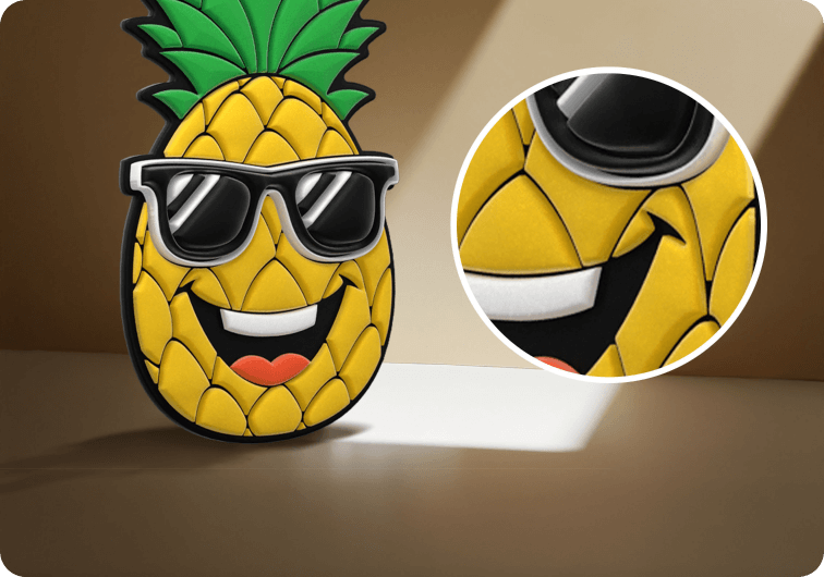 3D PVC Luggage Tags
