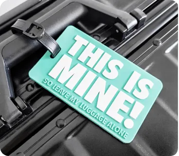 Slogan Bagagelabel