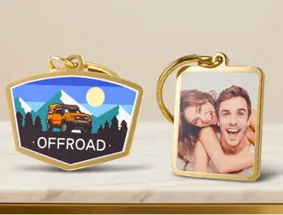 personalized metal keychains