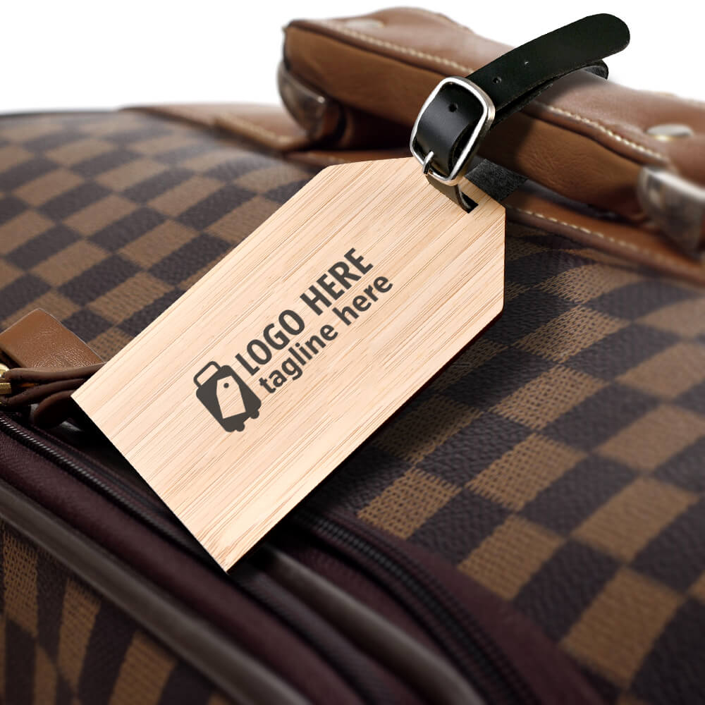 Wooden Luggage Tags