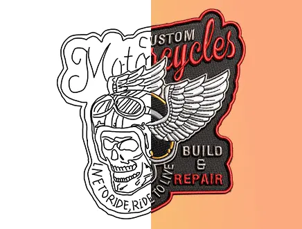 Motorcycle Patches Custom