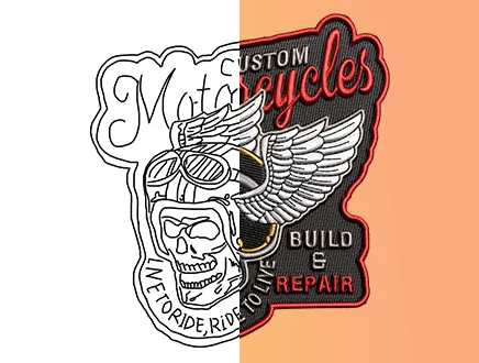 Motorcycle Patches Custom
