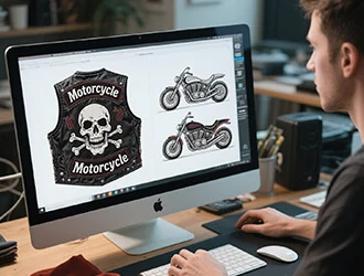 Motorcycle Patch Designer Online