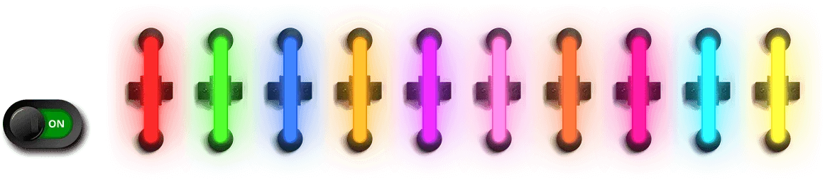 Colored Jacket Neon Signs Colored Jacket Neon Signs