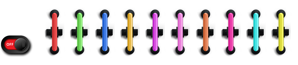 Colored Jacket Neon Signs