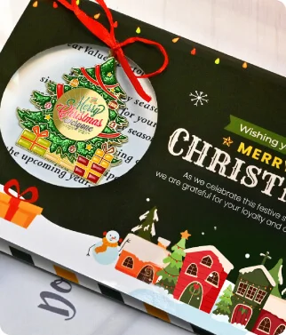 aangepaste vakantie ornamenten