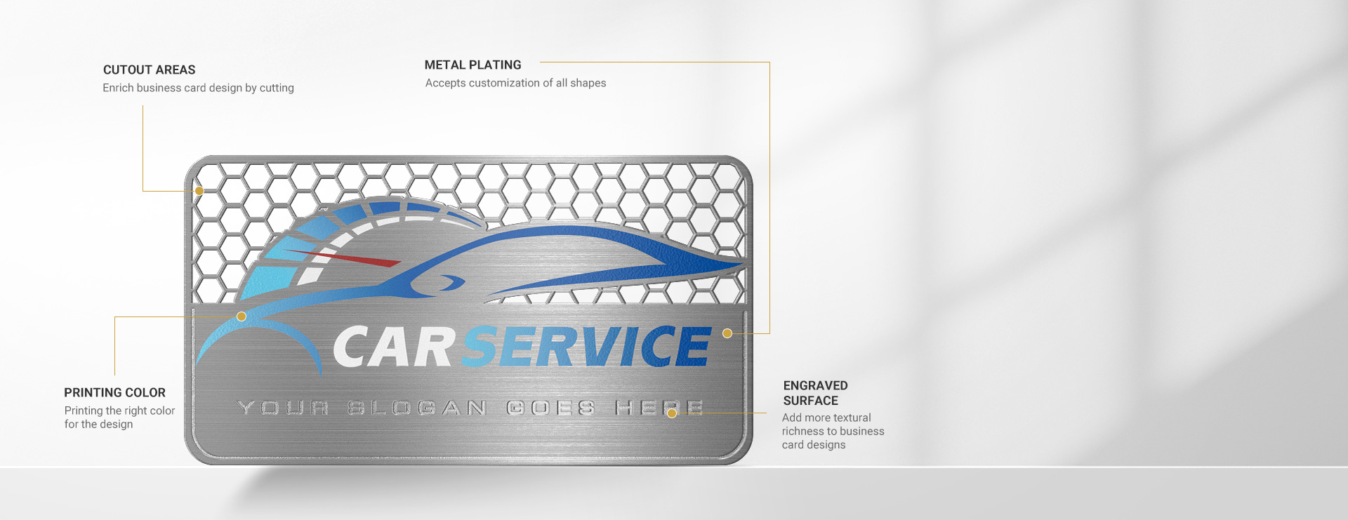 Custom Metal Business Cards