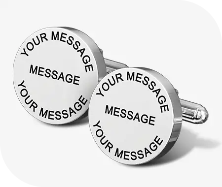 Deep Engraving Cufflinks