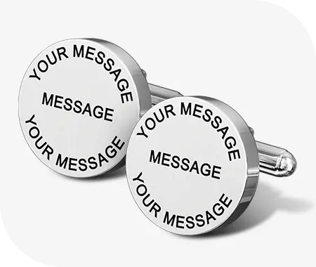 Deep Engraving Cufflinks