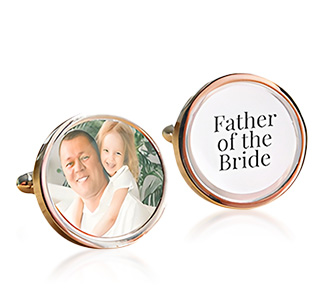 UV Printed Photo Cufflinks