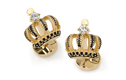 3D Crown Luxury Cufflinks