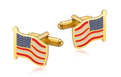 Custom Soft Enamel Cufflinks