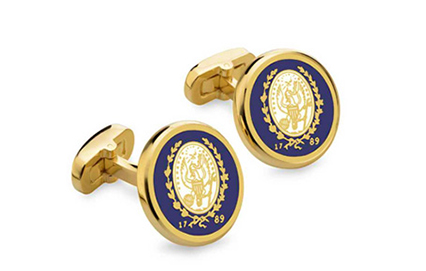 Hard Enamel Cufflinks Custom with Image