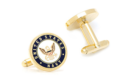 Custom Hard Enamel Cufflinks