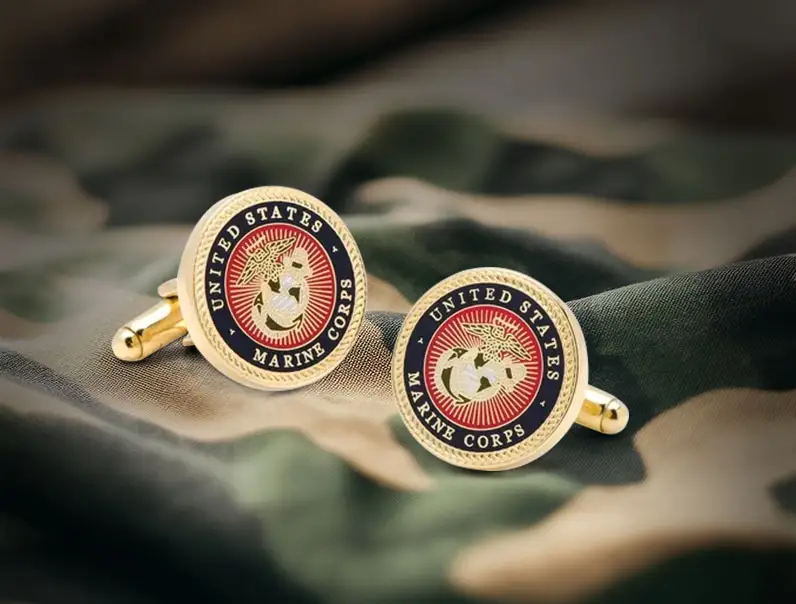 Military Logo Cufflinks