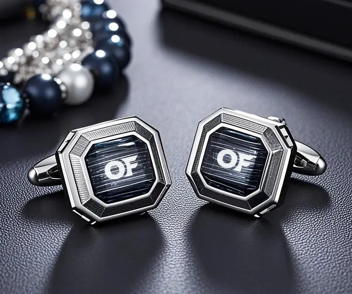 High-end Custom Logo Cufflinks for Men