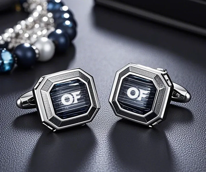 High-end Custom Logo Cufflinks for Men