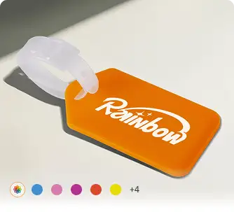 Colorful Custom Plastic Luggage Identifiers Tags