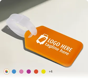 Colorful Custom Plastic Luggage Identifiers Tags