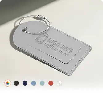 Custom PU Leather Luggage Tags with Your Design