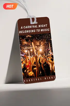 Custom Concert Celebration Bag Tags