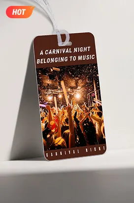Custom Concert Celebration Bag Tags