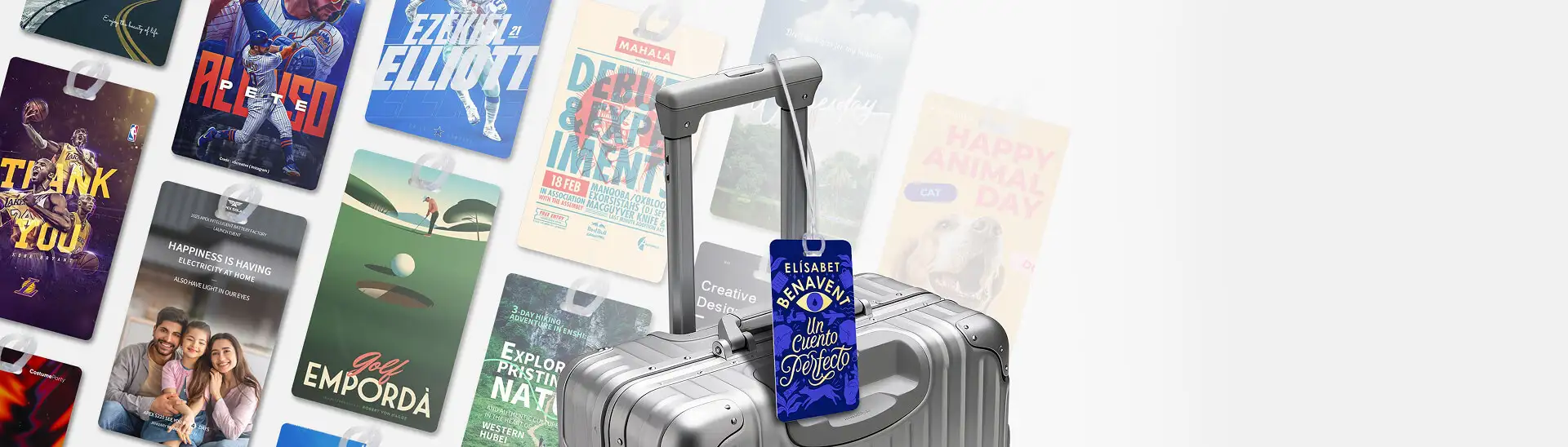 Custom Luggage Tags with Logo