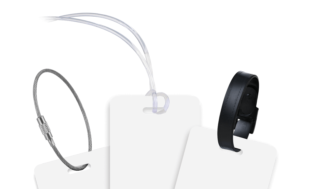 Attachments for Custom Luggage Tags
