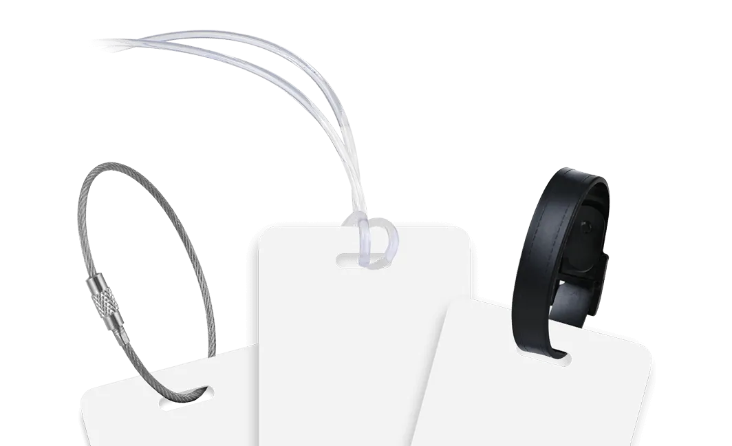 Attachments for Custom Luggage Tags