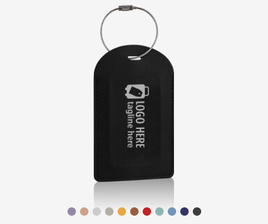 PU Leather Luggage Tag With Custom Logo