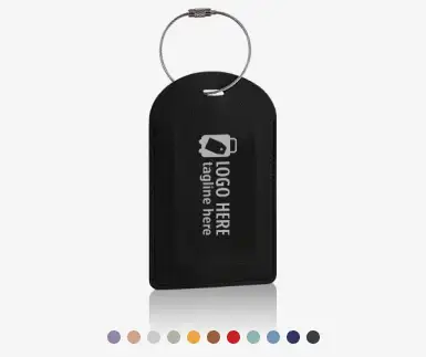 PU Leather Luggage Tag With Custom Logo