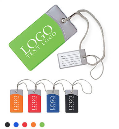 Vinyl Made Rectangular Luggage Tag