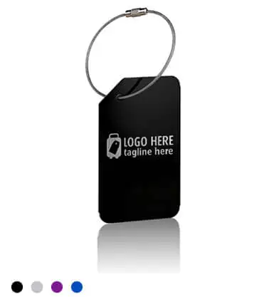 Bright Color Aluminum Luggage Tag with Name Card Bright Color Aluminum Luggage Tag with Name Card