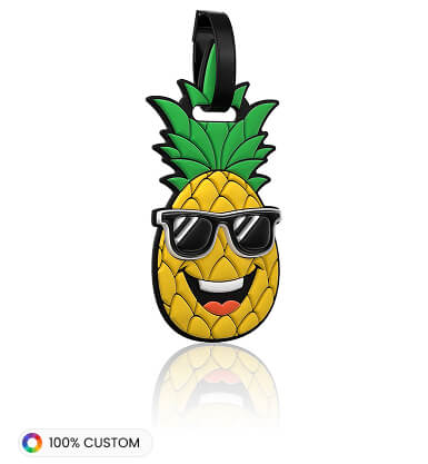 Custom 3D PVC Luggage Tags
