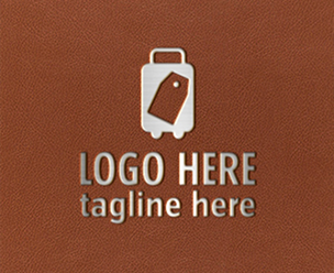Custom Silver Stamped Luggage Tags