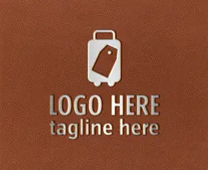 Custom Silver Stamped Luggage Tags