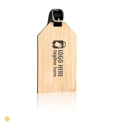 Personalized Wooden Luggage Tags With Logo