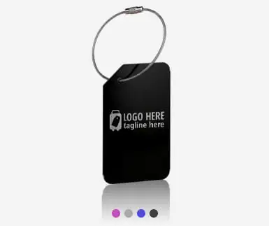 Bright Color Aluminum Luggage Tag with Name Card Bright Color Aluminum Luggage Tag with Name Card