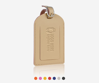 Genuine Leather Luggage Tag