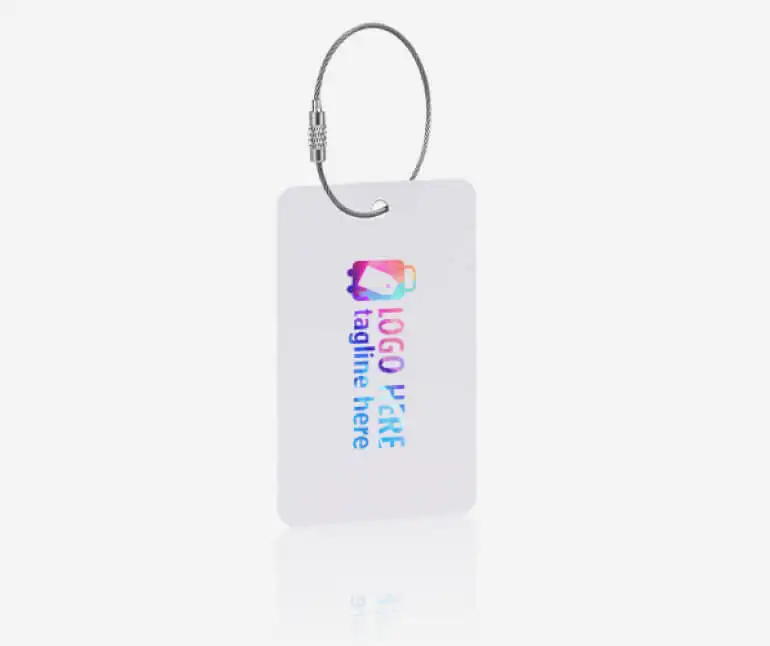 Rigid PVC Luggage Tag with Full Color Print Rigid PVC Luggage Tag with Full Color Print
