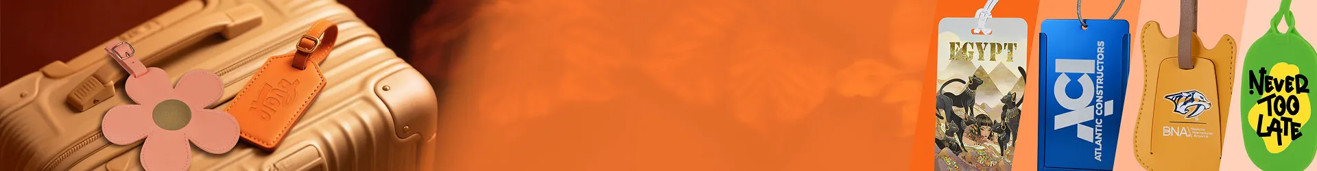 Custom Luggage Tags with Logo