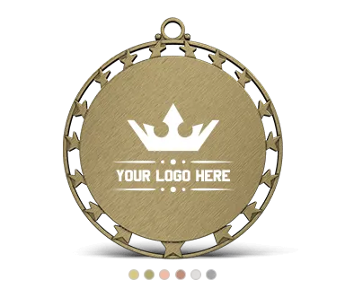 Custom Star Cut-out Medal