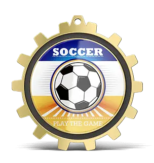 Custom competitive Gear Medals