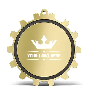 Custom competitive Gear Medals