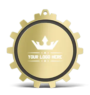 Custom competitive Gear Medals