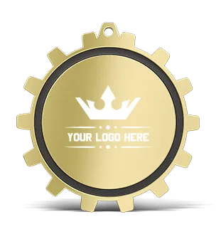 Custom competitive Gear Medals