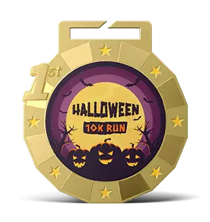 Halloween 10km Run 1st Medal
