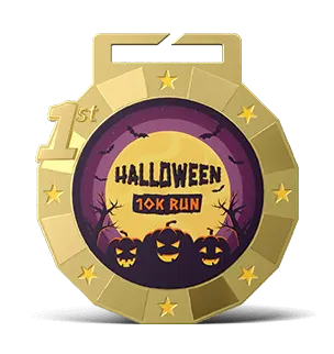 Halloween 10km Run 1st Medal